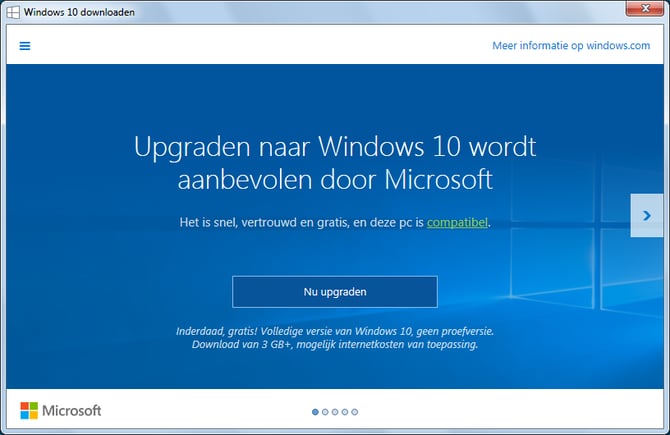 windows10 installatie