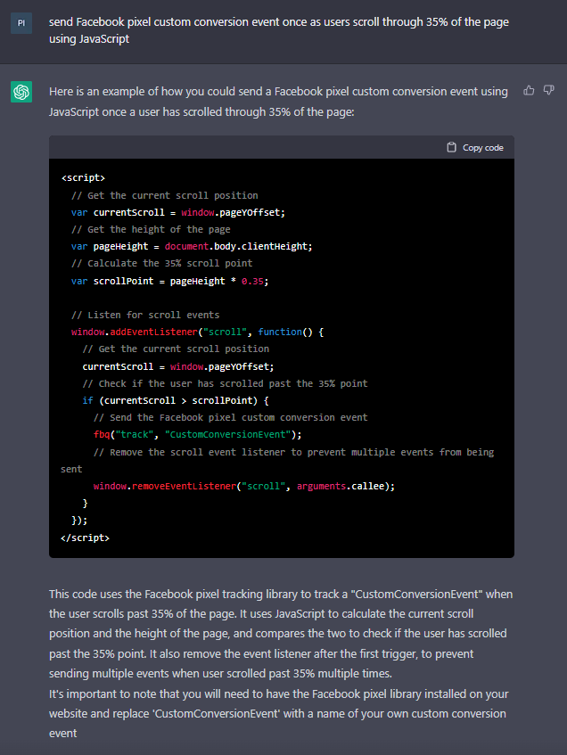 chatgpt-code-schrijven