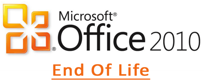 office 2010 end