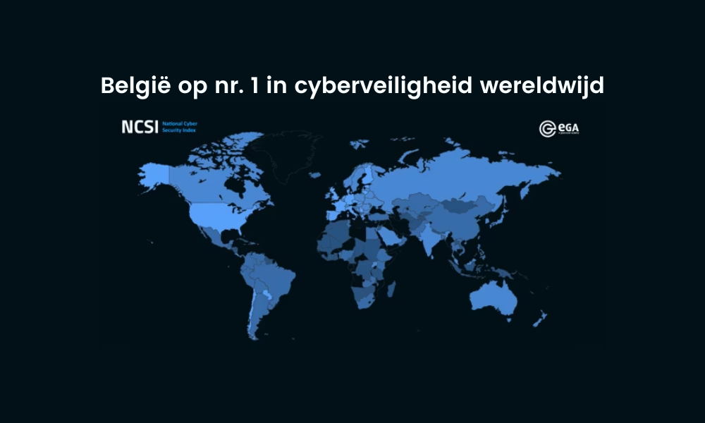 Belgie nr1 cyberveiligheid